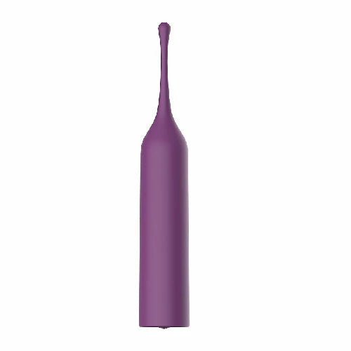 VIBRADOR DE CLITORIS COM 03 OPÇÕES DE PONTA ROXO