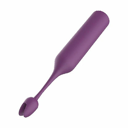 VIBRADOR DE CLITORIS COM 03 OPÇÕES DE PONTA ROXO