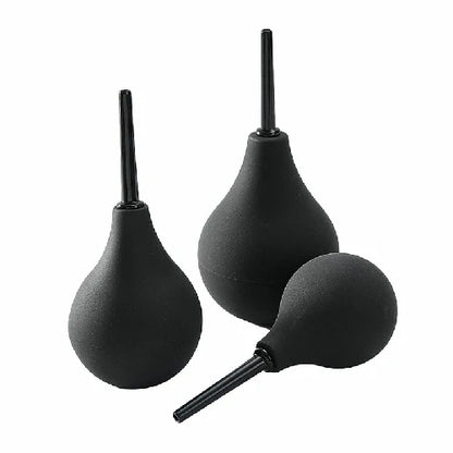 DUCHA HIGIÊNICA ANAL E VAGINAL COM APLICADOR 230 ML PRETA