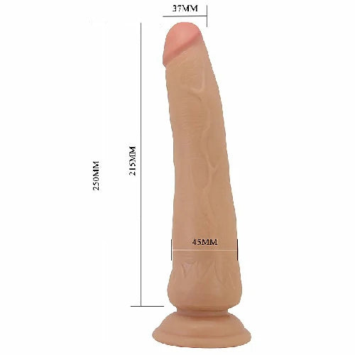 PROTESE SUPER REALISTICA COM DUPLA CAMADA 25 X 4,5 TIEMEYER PRETTY LOVE