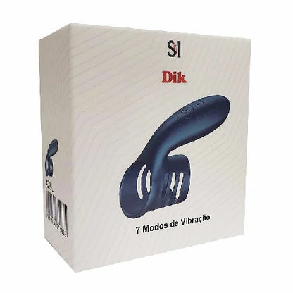 ANEL PENIANO COM ESTIMULADOR DE CLITORIS DIK