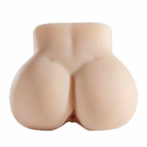 MASTURBADOR BUNDA REALISTA COM VAGINA E ANUS 17 X 13 CM