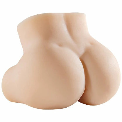 MASTURBADOR BUNDA REALISTA COM VAGINA E ANUS 17 X 13 CM