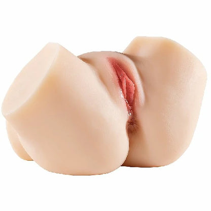MASTURBADOR BUNDA REALISTA COM VAGINA E ANUS 20 X 16 CM