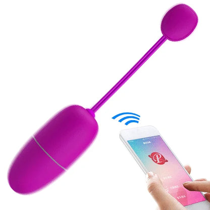 VIBRADOR BULLET INTERATIVO POR APLICATIVO NYMPH PRETTY LOVE