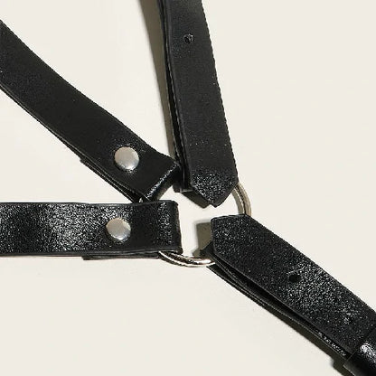 HARNESS CINTA LIGA DE COURO