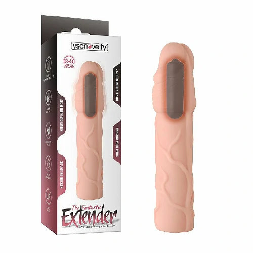 CAPA PENIANA COM VIBRO 17 X 3,5 VSCN VELTY