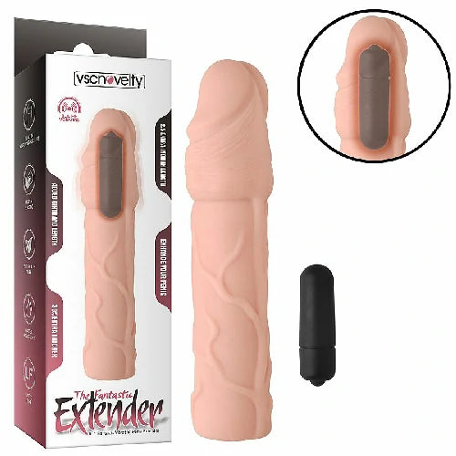 CAPA PENIANA COM VIBRO 17 X 3,5 VSCN VELTY