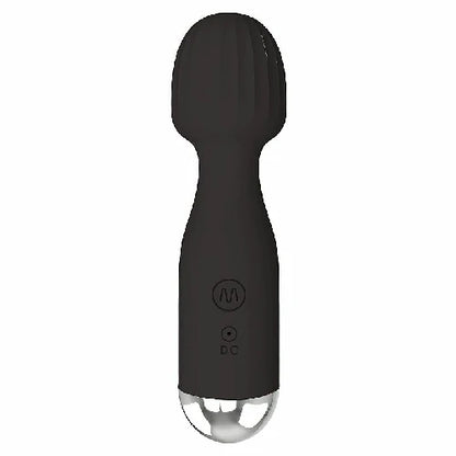 VIBRADOR VARINHA MAGICA RECARREGAVEL MINA 15,3 X 4,1 CM PRETA