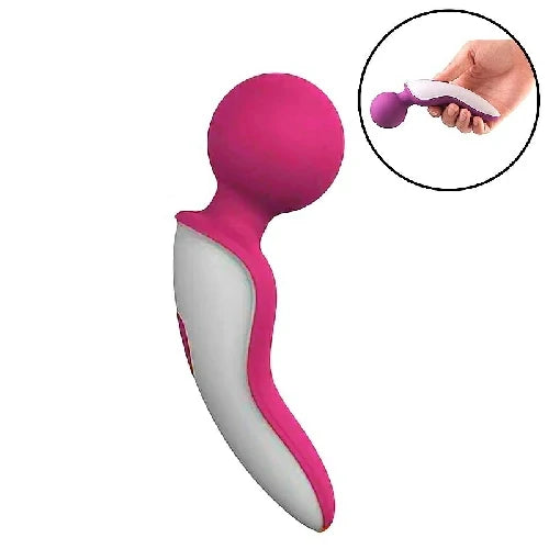 VIBRADOR VARINHA MAGICA RECARREGAVEL PINK EVE