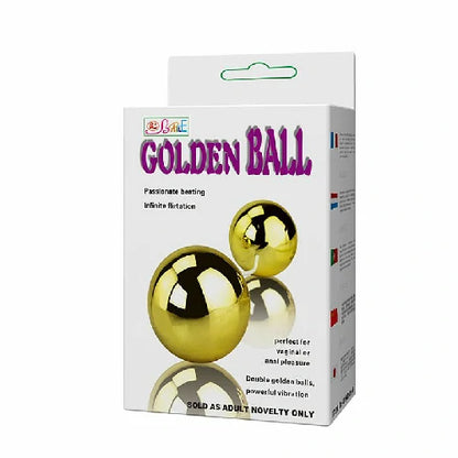 BOLAS PARA POMPOARISMO COM VIBRO GOLDEN BALLS BAILE