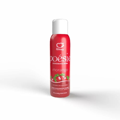 POÉSIE DESODORANTE ÍNTIMO AROMÁTICO 150ML MORANGO SEXY FANTASY