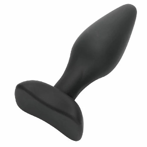PLUG ANAL EM SILICONE PRETO