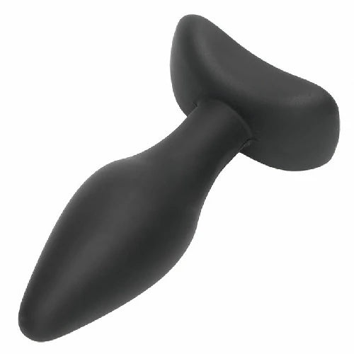 PLUG ANAL EM SILICONE PRETO