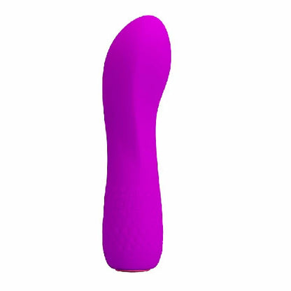 VIBRADOR DE PONTO G RECARREGAVEL ADAM ROXO PRETTY LOVE