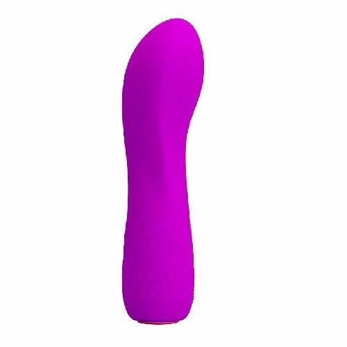 VIBRADOR DE PONTO G RECARREGAVEL ADAM ROXO PRETTY LOVE