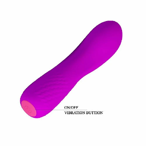 VIBRADOR DE PONTO G RECARREGAVEL ADAM ROXO PRETTY LOVE