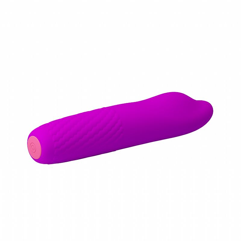 VIBRADOR DE PONTO G RECARREGAVEL RONALD BURKE ROXO PRETTYLOVE