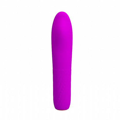 VIBRADOR DE PONTO G RECARREGAVEL RONALD BURKE ROXO PRETTYLOVE
