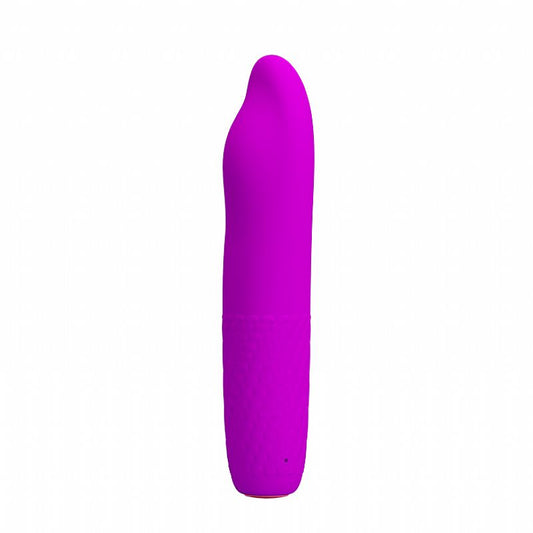 VIBRADOR DE PONTO G RECARREGAVEL RONALD BURKE ROXO PRETTYLOVE