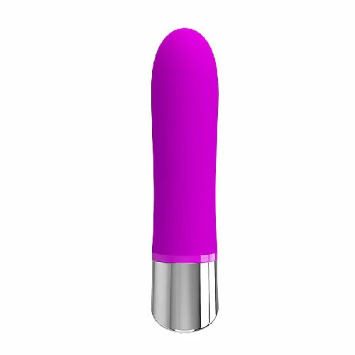 VIBRADOR PONTO G SAMPSON ROXO PRETTY LOVE