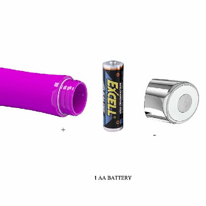 VIBRADOR PONTO G SAMPSON ROXO PRETTY LOVE