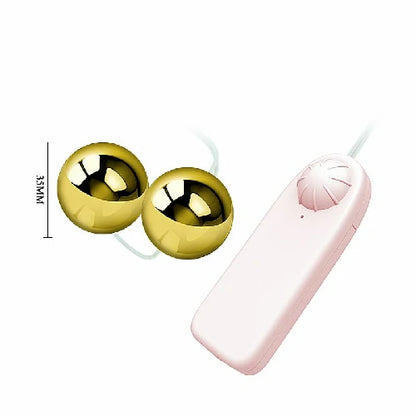 BOLAS PARA POMPOARISMO COM VIBRO GOLDEN BALLS BAILE