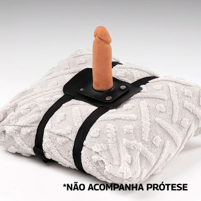 Cinta Sexy Fantasy para fixação de prótese em almofadas, com ajuste para maior estabilidade e conforto. Prótese não inclusa no produto.