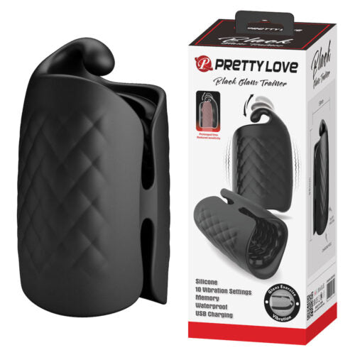 Estimulador de glande Pretty Love recarregável com 10 modos de vibração. Macio, compacto e desenvolvido para uma estimulação confortável e precisa.