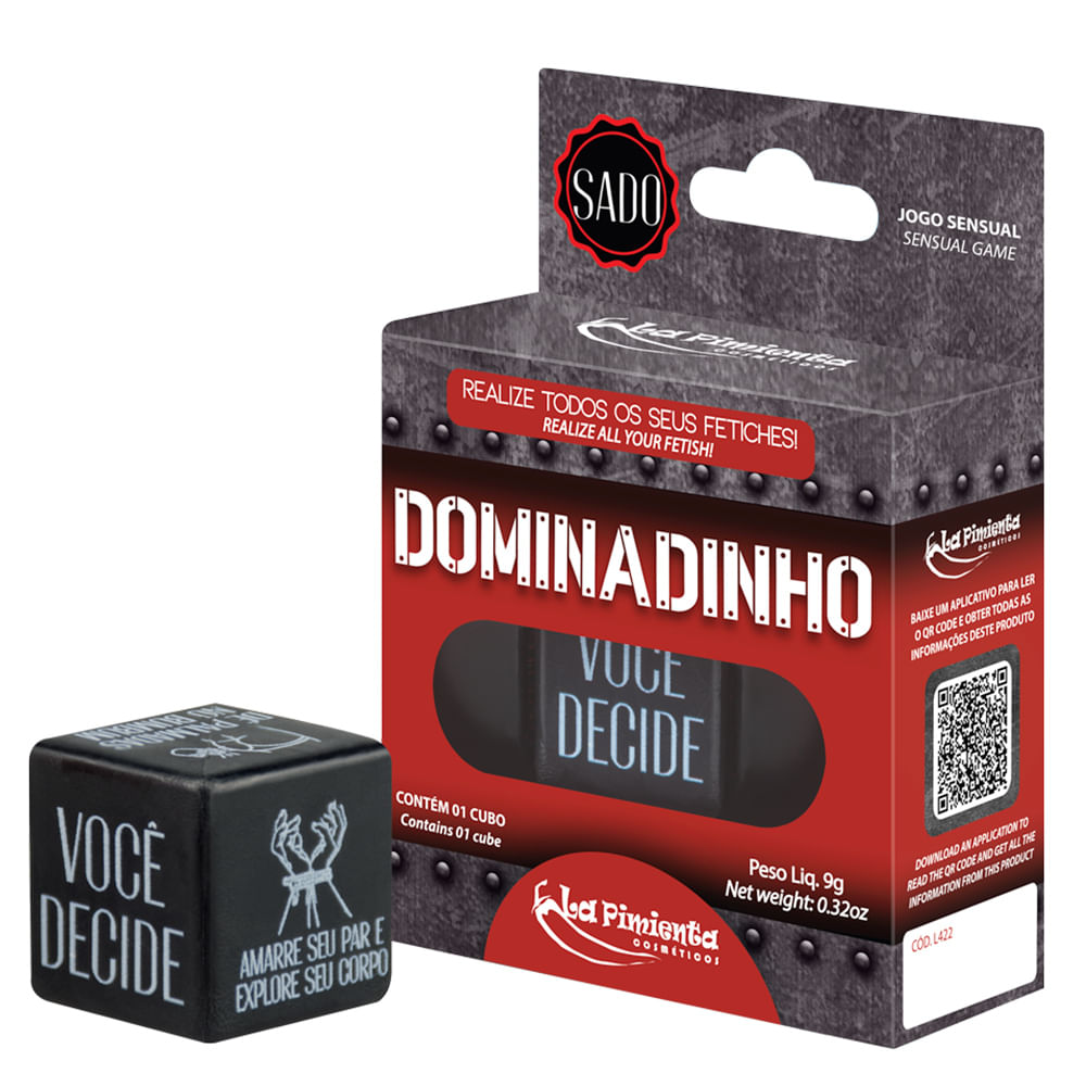 DADOS DOMINADINHO JOGO SENSUAL BDSM