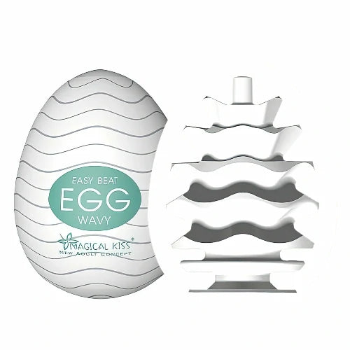 MASTURBADOR MASCULINO EGG WAVY MAGICAL KISS