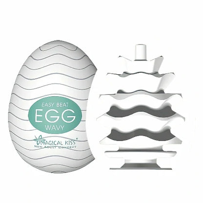 MASTURBADOR MASCULINO EGG WAVY MAGICAL KISS