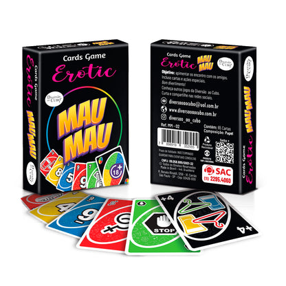 MAU MAU JOGO DE CARTAS ERÓTICO