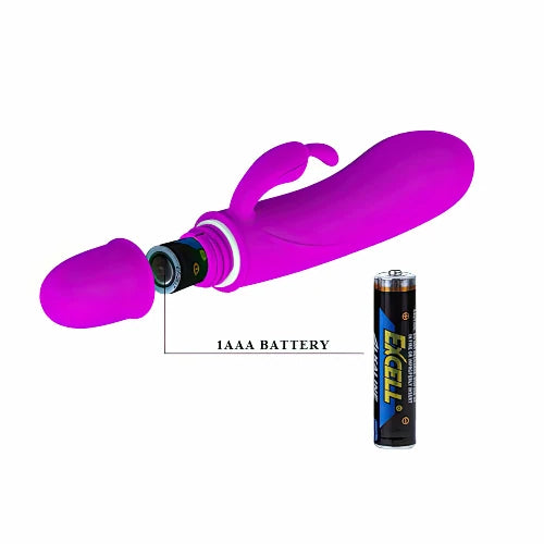MINI VIBRADOR PONTO G 10 VIBRAÇÕES ROXO CAESAR PRETTYLOVE
