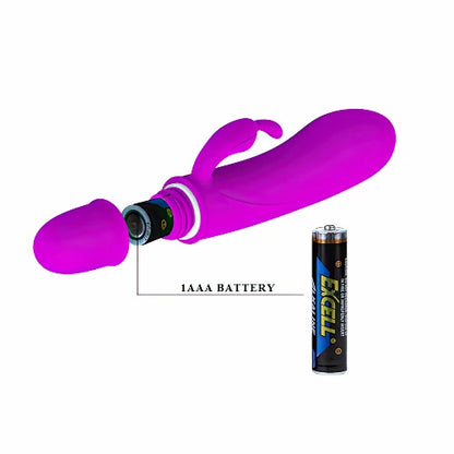 MINI VIBRADOR PONTO G 10 VIBRAÇÕES ROXO CAESAR PRETTYLOVE