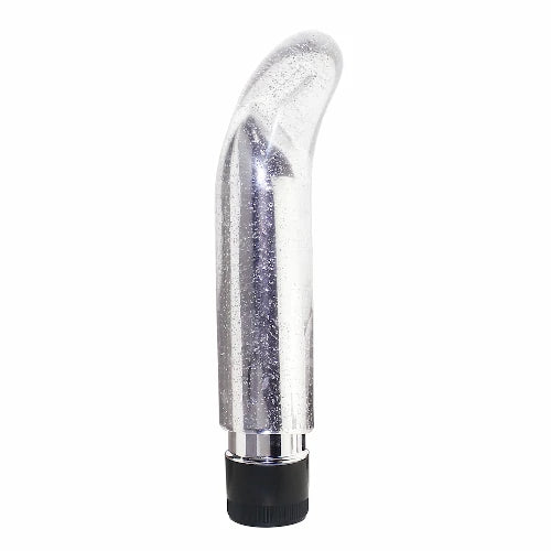 VIBRADOR PERSONAL COM CAPA FORMATO PONTO G TRANSPARENTE APHRODISIA
