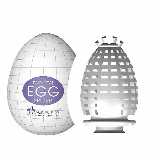 Masturbador Masculino Egg Spider Magical Kiss com textura interna para diferentes sensações. Compacto, prático e fácil de manusear, ideal para momentos individuais ou a dois. Compre na FeelHot.