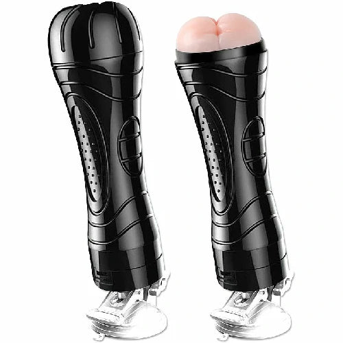Masturbador Masculino tipo lanterna com ventosa, vibração e textura interna. Possui 24 cm de comprimento e funciona com 2 pilhas AAA. Prático e portátil. Compre na FeelHot.