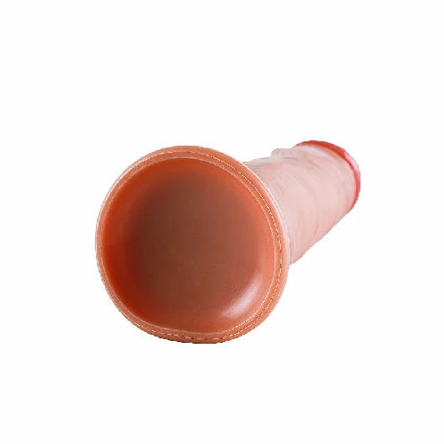 PROTESE SUPER REALISTICA COM DUPLA CAMADA VENTOSA BEGE 20 X 4,7 CM MAIG
