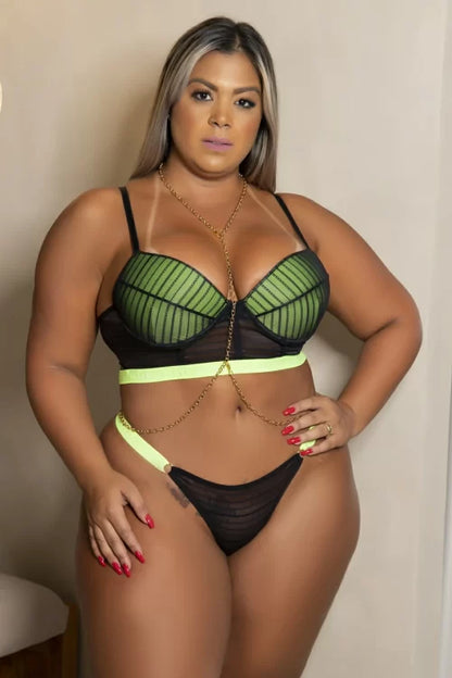 CROPPED PLUS SIZE BOJO E ELASTICOS FLUOR TAMANHO 52