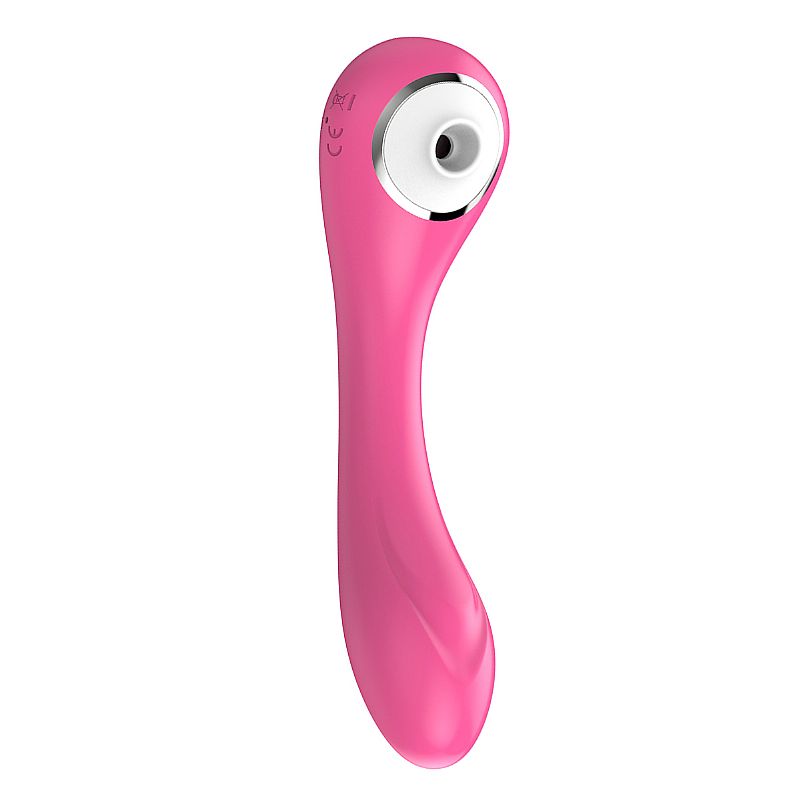 Vibrador de pulsação Plum com 10 modos de pulsação e 10 de vibração para o ponto G. Articulável, silicone, recarregável e resistente à água.