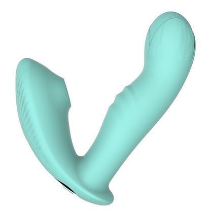 VIBRADOR DE PONTO G COM PULSAÇÃO VIBRAÇÃO DEDILHAR VEM CA VERDE