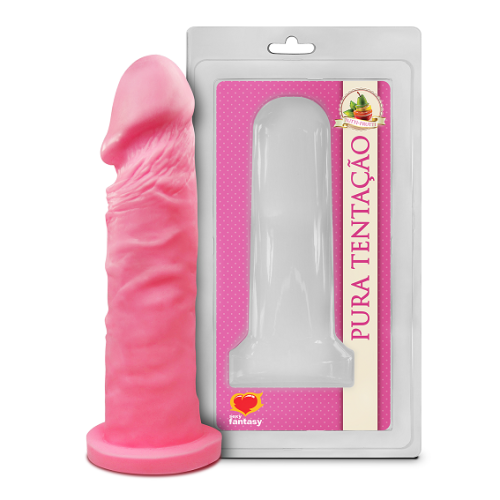 PRÓTESE MACIÇA AROMÁTICA 15,3 X 4 CM TUTTI-FRUTTI SEXY FANTASY