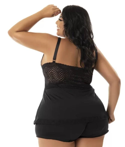 BABY DOLL COM RENDA NO BUSTO TAM  52