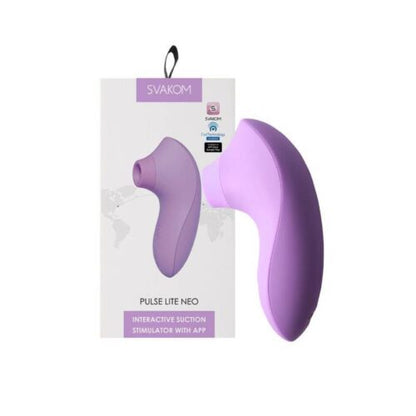 SUGADOR DE LUXO PULSE LITE NEO LILAS SVAKOM INTT