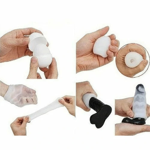 Masturbador Masculino Egg Magic Kiss com textura interna para diferentes sensações. Compacto, prático e ideal para momentos individuais ou a dois. Compre na FeelHot.