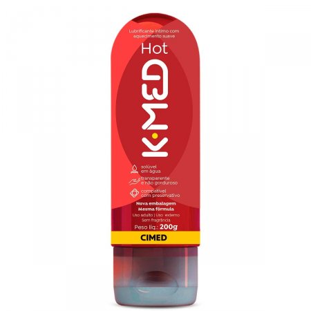 K-MED HOT LUBRIFICANTE ÍNTIMO 200G CIMED