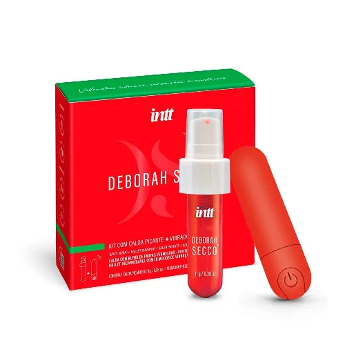 Kit Bullet + Calda Beijável Picante Deborah Secco INTT | FeelHot