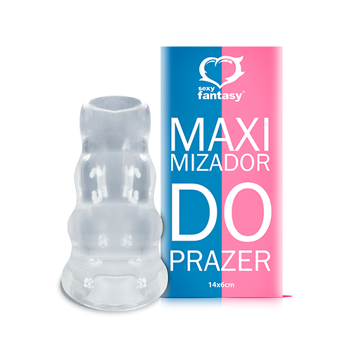 CAPA MAXIMIZADORA DO PRAZER 11 X 6 CM VAZADA SEXY FANTASY