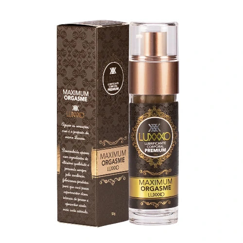 Maximum Orgasme Luxxxo, gel excitante feminino com sensações de aquecimento, frescor e vibração. Uma opção para explorar novas sensações na intimidade.